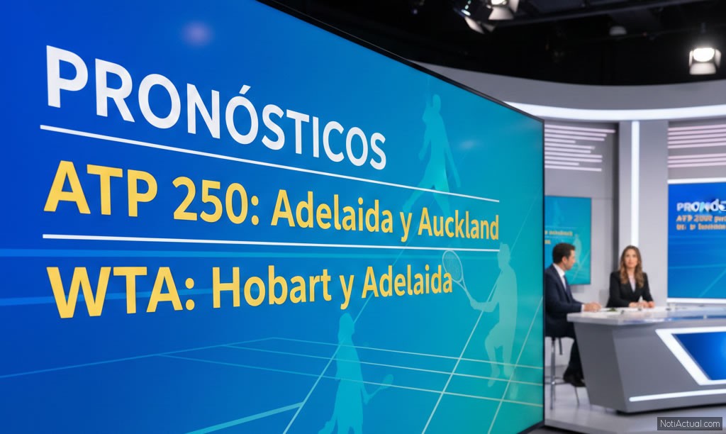 Pronósticos ATP 250 Adelaida y Auckland WTA Hobart y Adelaida