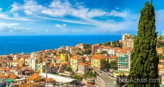 Panoramic view of San Remo