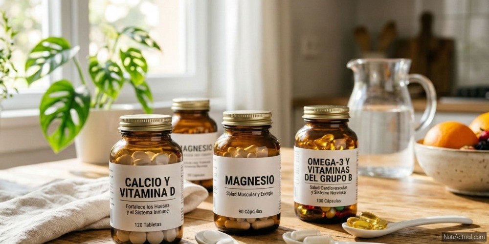 Suplementos alimenticios necesitan las mujeres mayores