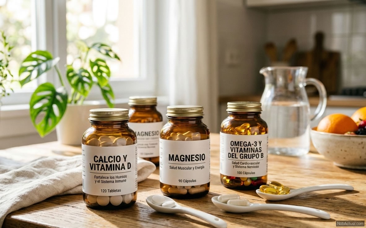 Suplementos alimenticios necesitan las mujeres mayores