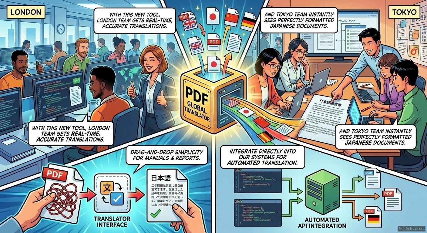 Traducir un PDF tool
