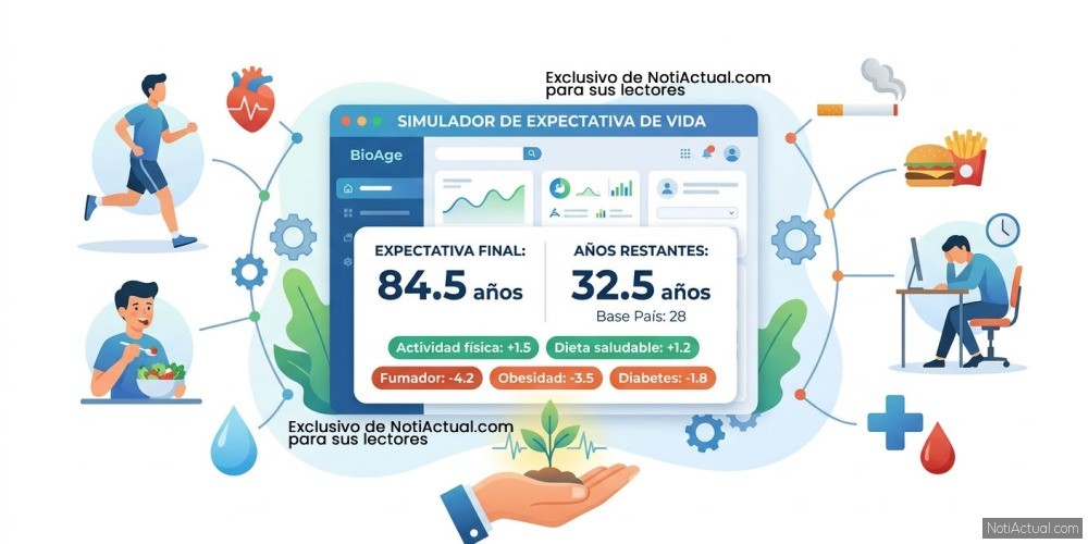 Calculadora de Expectativa de Vida