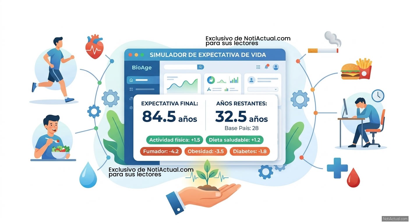 Calculadora de Expectativa de Vida
