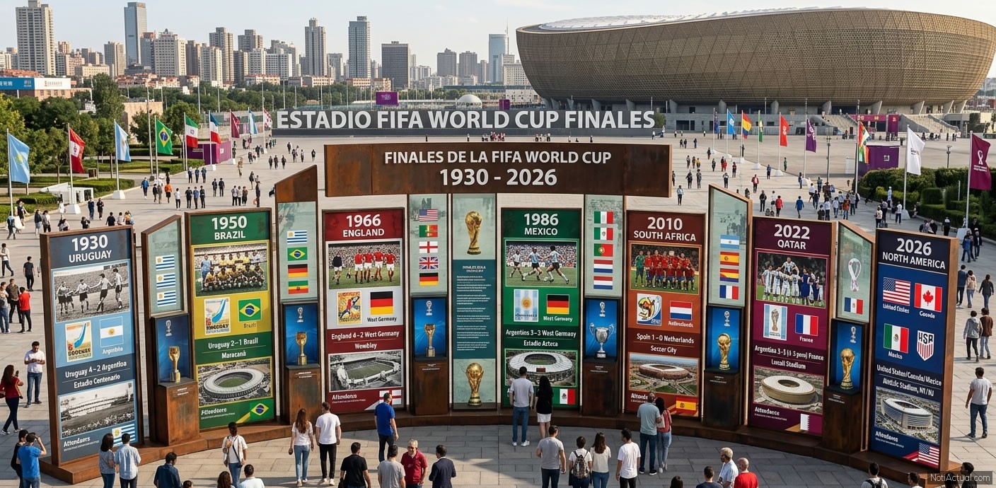 Finales de la FIFA World desde 1930 al 2026