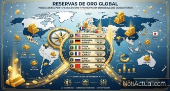Ranking de las Mayores Reservas Mundiales de Oro por País