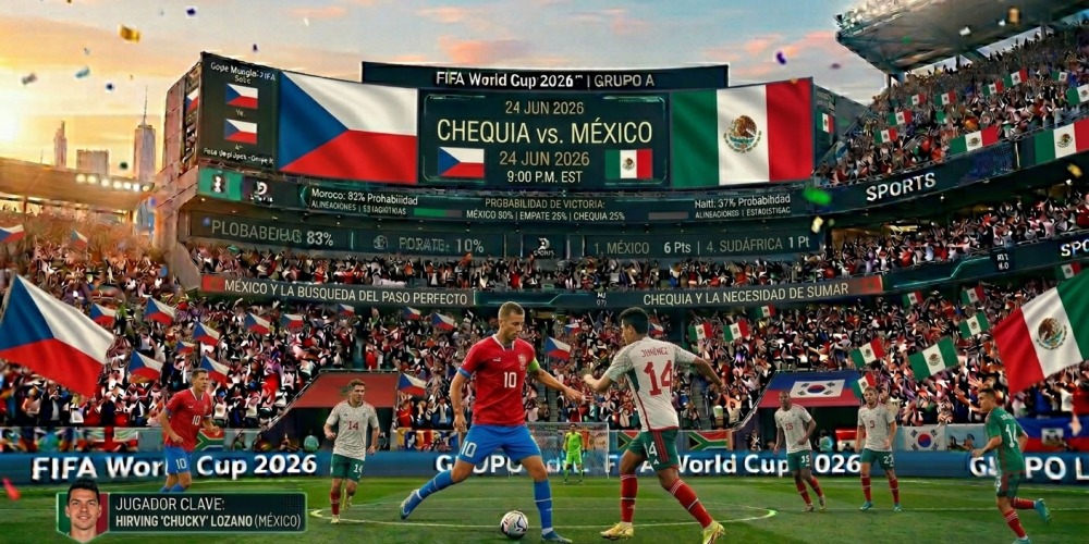 Chequia vs. México del Sur 24jun26 9pm EST