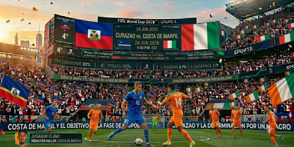 Curazao vs. Costa de Marfil del Sur