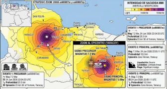 Doblete Sísmico terremoto en venezuela 24 junio 2026