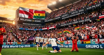 Inglaterra vs. Ghana 23jun26 4pm EST