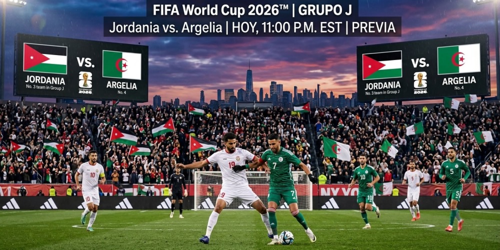Jordania vs. Argelia 22jun26