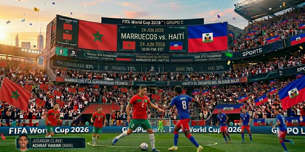 Marruecos vs. Haití 24jun26 6pm EST