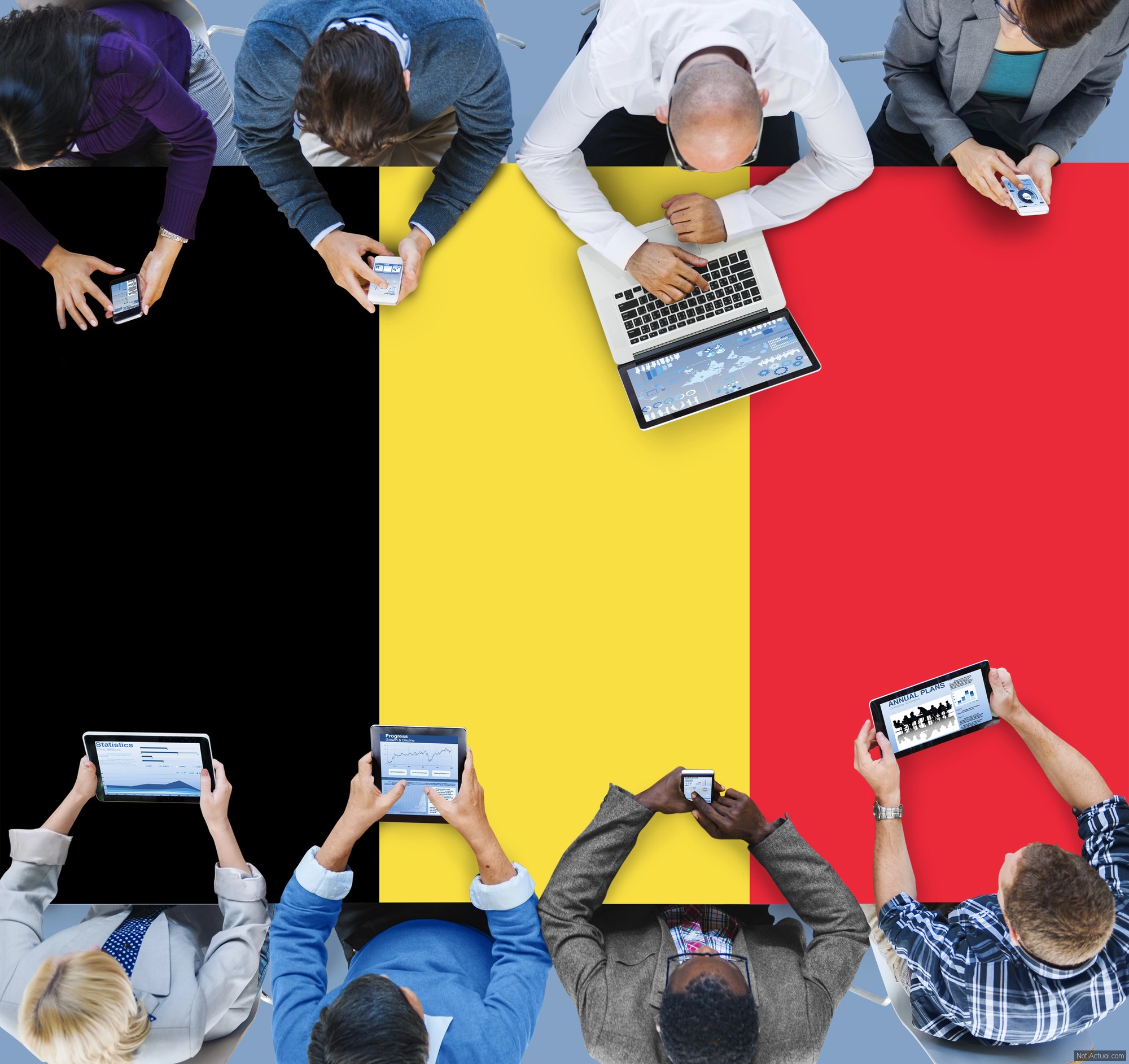 Bélgica impuestos altos y un clima Gris para nomadas digitales