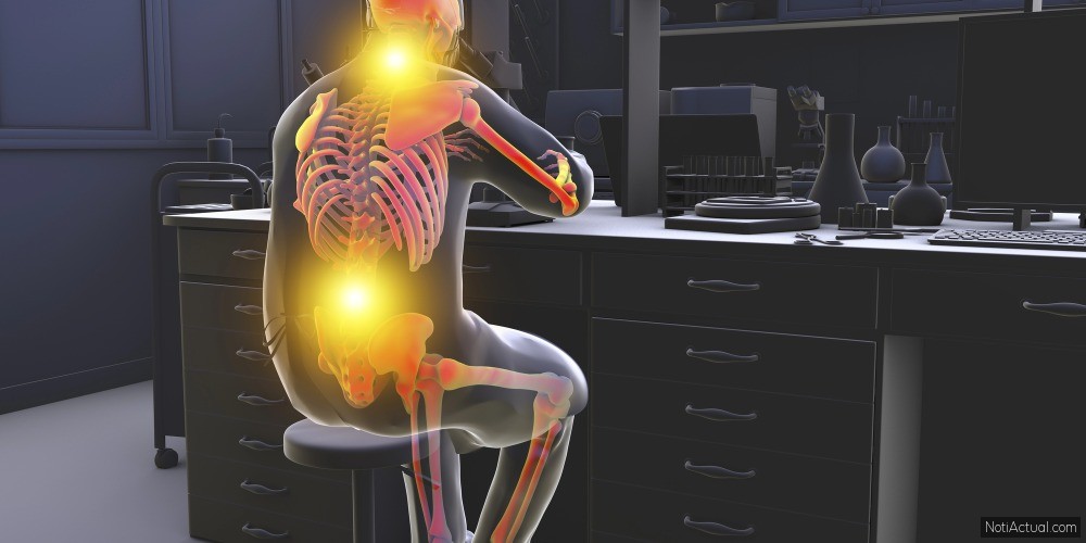 Ergonomía deficiente para empleados mayores de 40 años