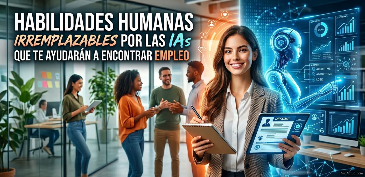 Estas son las habilidades humanas irrenplazables por las IA