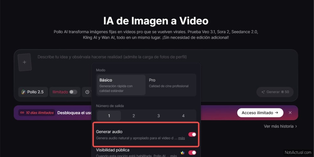 anima tus ilustraciones con IA sin saber editar vídeo