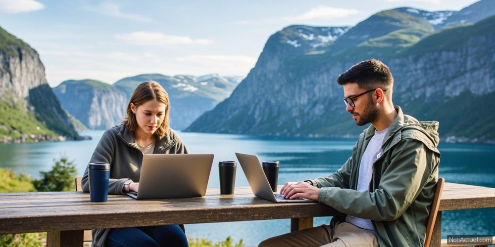 Nómadas Digitales en Noruega