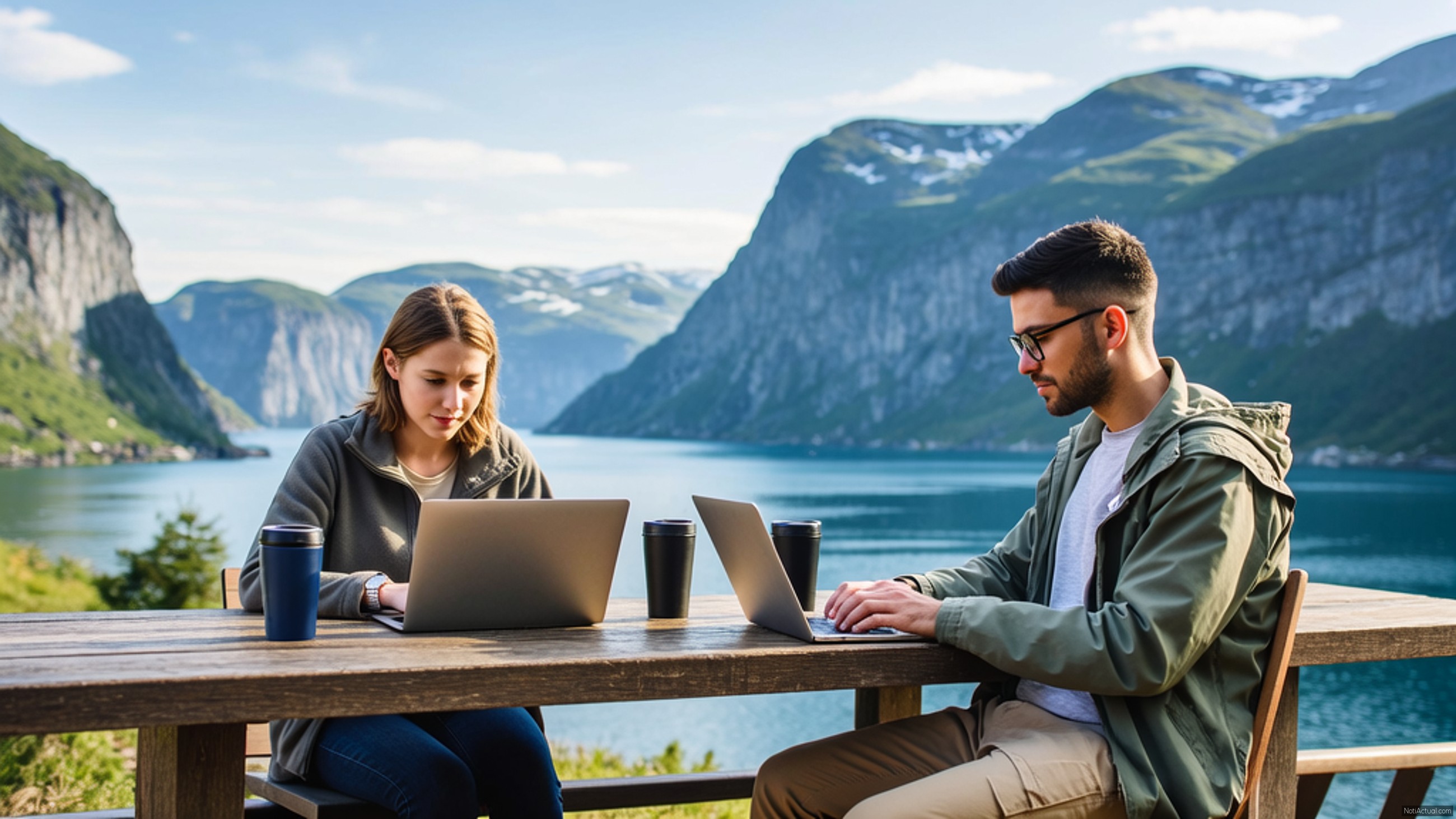 Nómadas Digitales en Noruega
