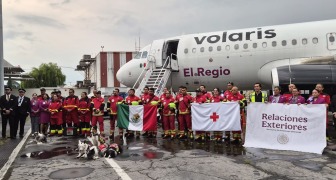 Nuevo equipo de especialistas Mexicanos vuela hacia Venezuela