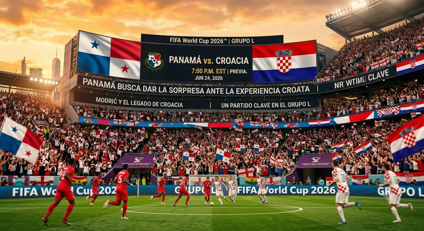 Panamá vs. Croacia 23jun26 7pm EST