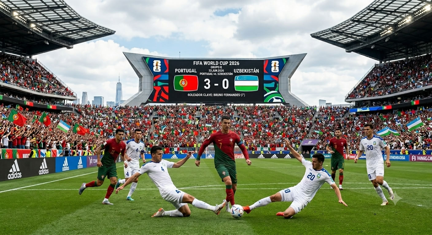 Portugal vs. Uzbekistán 23jun26