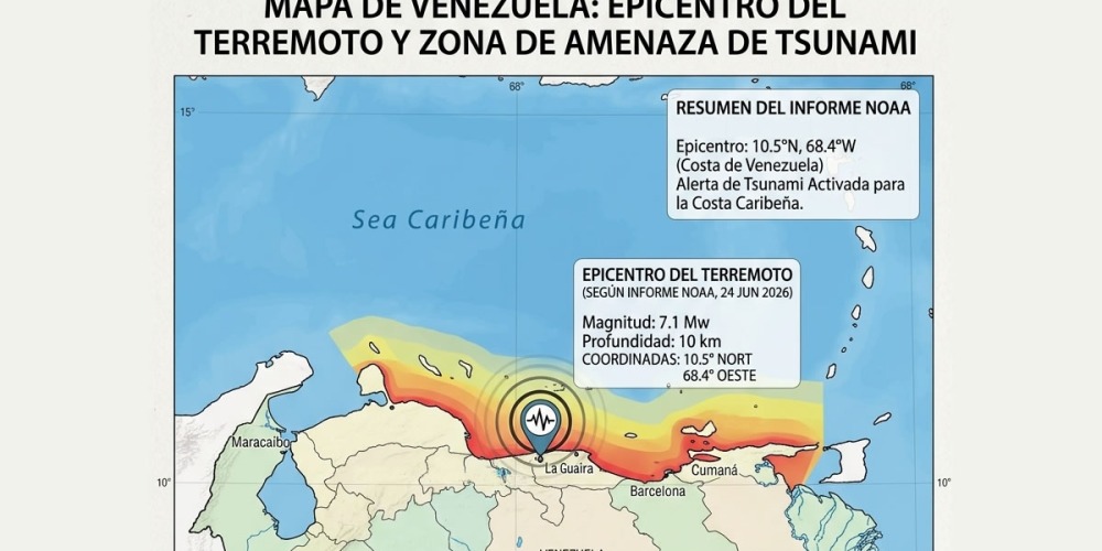 Potente Terremoto en Venezuela de 7.1_
