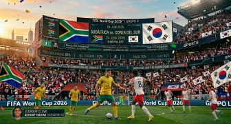 Sudáfrica vs. Corea del Sur 24jun26 9pm EST