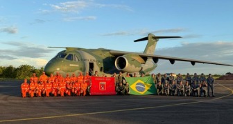 Llegó a Venezuela, en la noche de este domingo (28/6), el cuarto vuelo humanitario brasileño, con 35 bomberos militares de los estados de São Paulo y Minas Gerais y cerca de 7 toneladas de equipos de rescate.