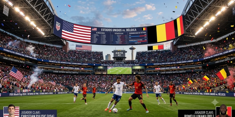 Estados Unidos y Bélgica 06Jul26 8pm EST