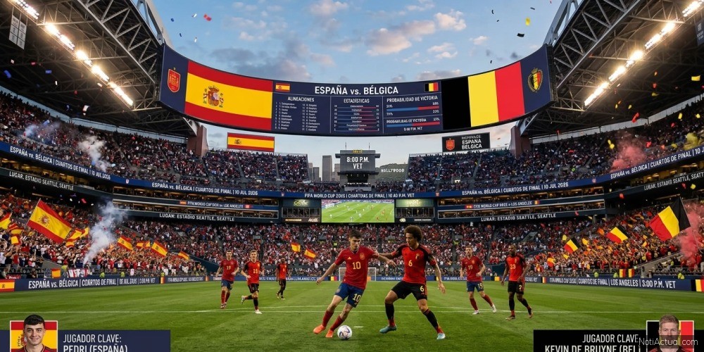 España y Bélgica 10Jul26 3pm EST