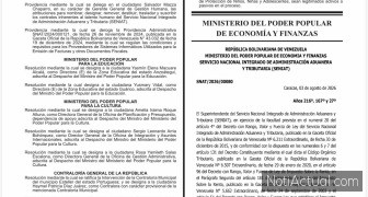 odificaciones en el RIF y Facturación Gaceta 43435