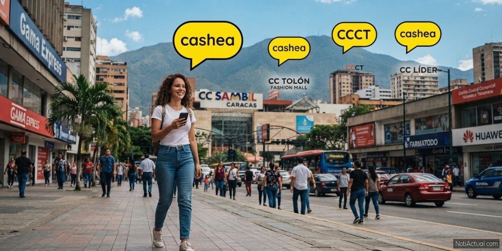 Lista de comercios afiliados a Cashea en Caracas