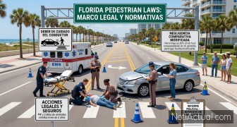 Accidentes viales con peatones en Florida: Marco legal