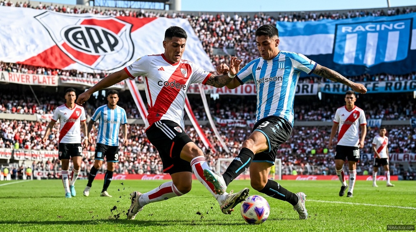 Pronóstico del partido CA River Plate vs. Racing Club 25/10/26