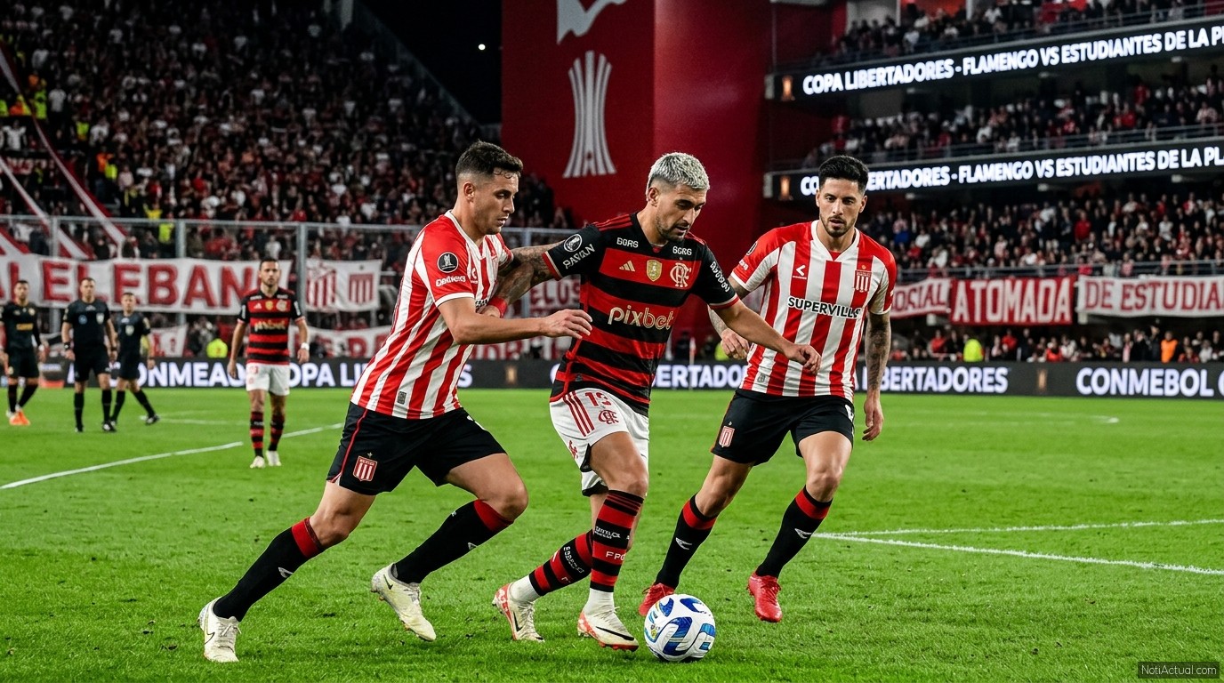 Copa Libertadores Flamengo vs. Estudiantes de La Plata