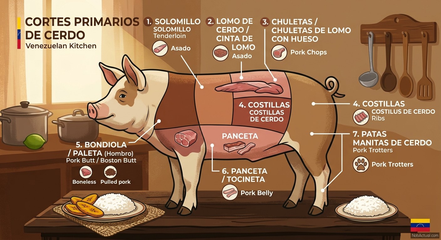 Cortes de Cerdo: Guía de Uso y Recetas Recomendada