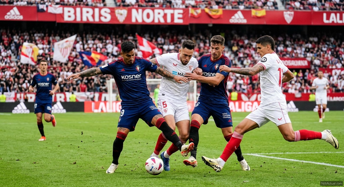 Sevilla vs. Osasuna 26/10/26 ,Análisis previo del encuentro y pronóstico de resultados