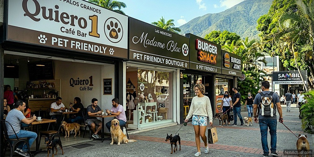 Tiendas y Comercios Pet Friendly en Caracas