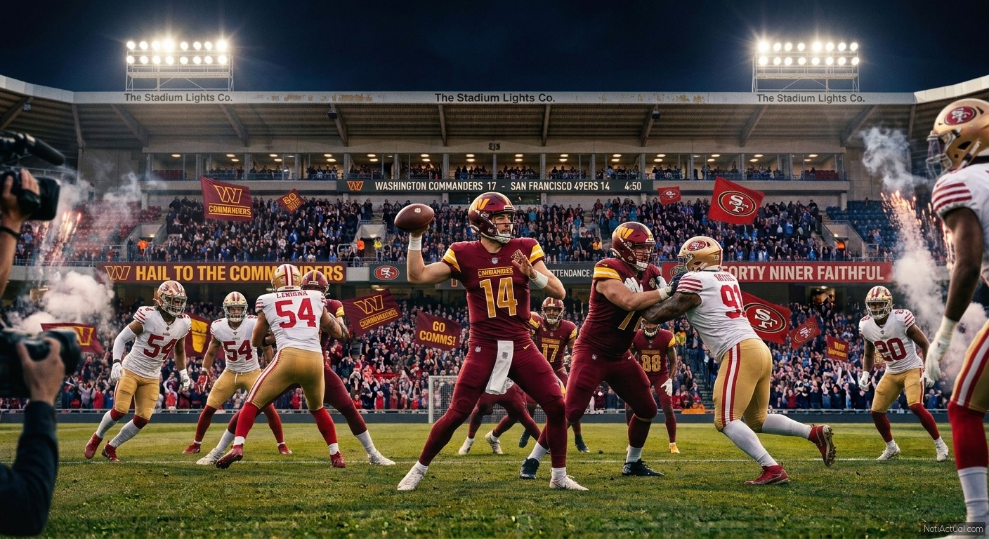 Pronóstico NFL Washington Commanders vs. San Francisco 49ers 19/10/26
